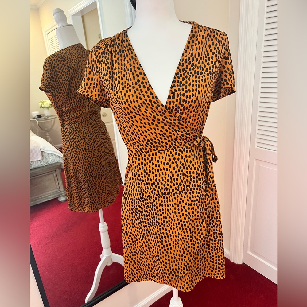 J crew wrap dress